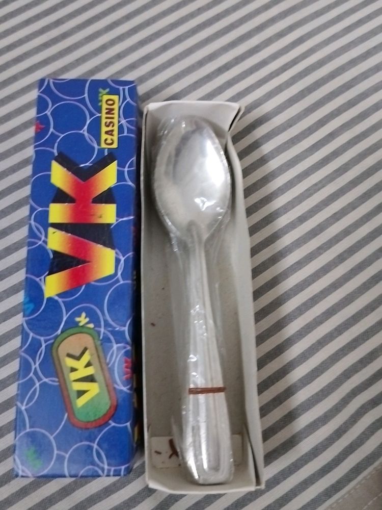 Dozen Stainless Steel Teaspoons