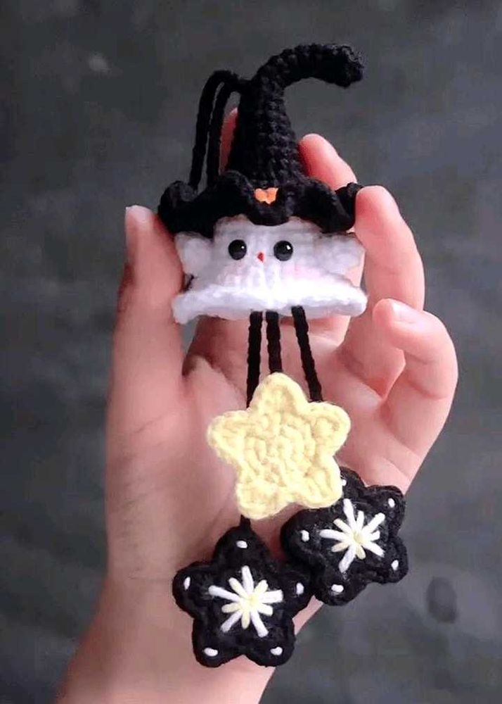 Crochet Ghost with Stars