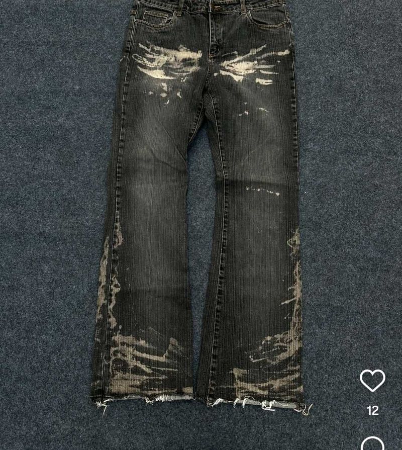 Distressed y2k Flare vintage bootcut Jeans