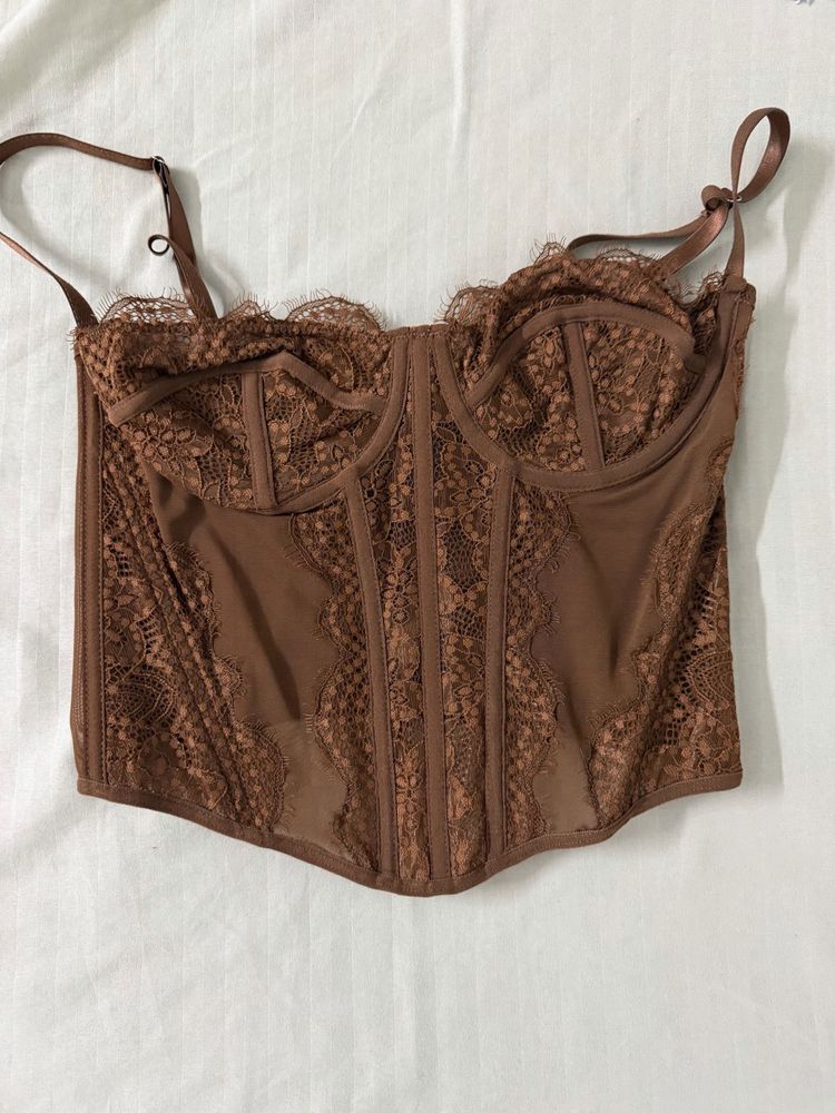 Lace Corset Top