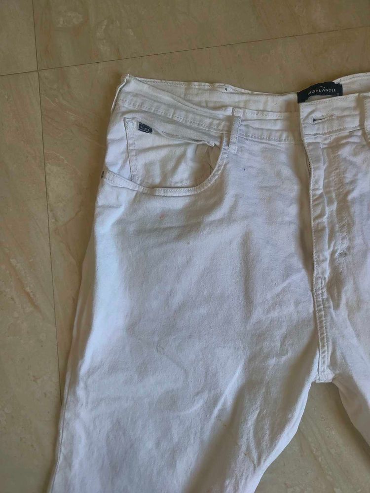 White Denim Jeans