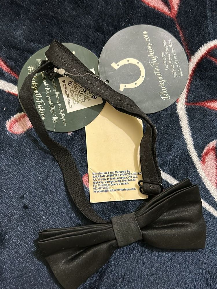 Classic Black Bow Tie