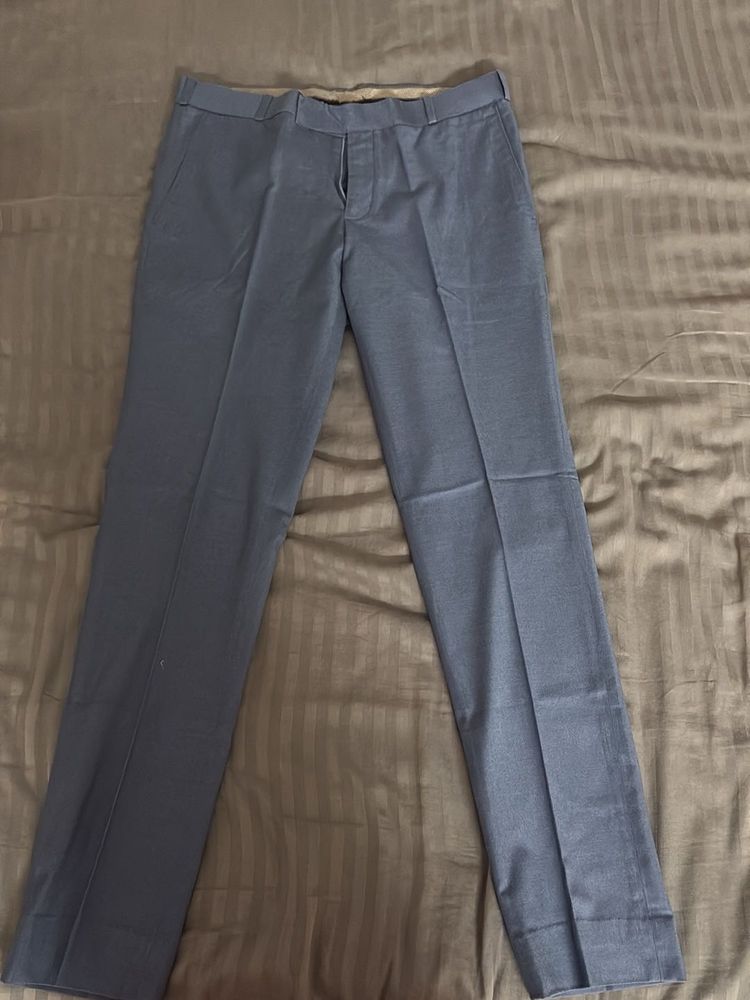 Blue Formal Pants