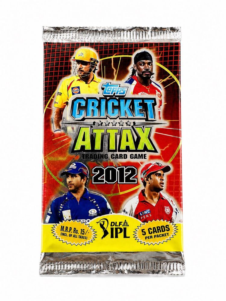 Topps Cricket Attax 2012 Sealed (Pack of 5)