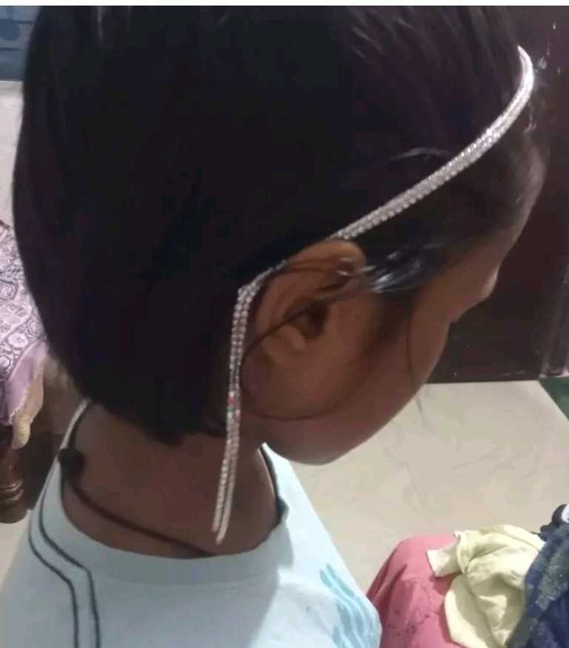 Sparkly Silver New Headband