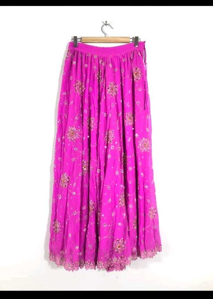Pink Embellished lehenga set
