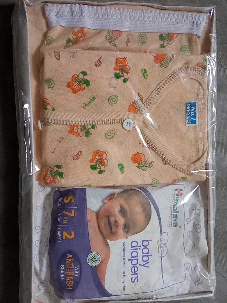Baby Gift Set with Diapers