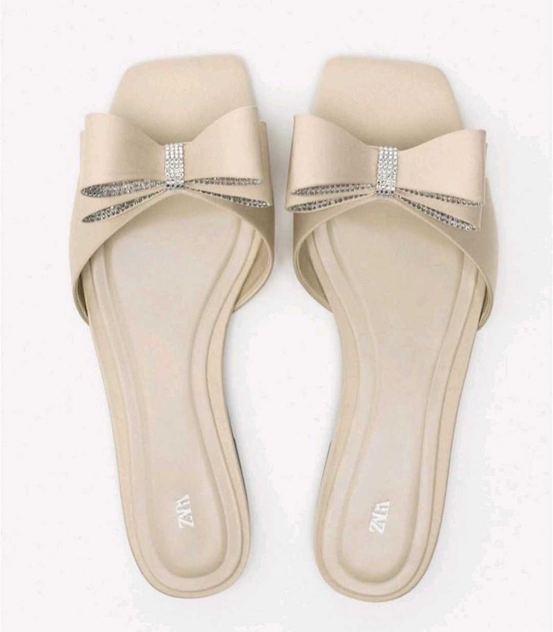 zara flats size 37.