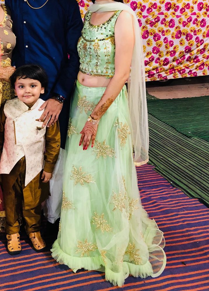 Mint Green Lehenga Choli