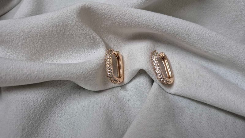 Anti-tarnish Rose Gold Hoops 💌