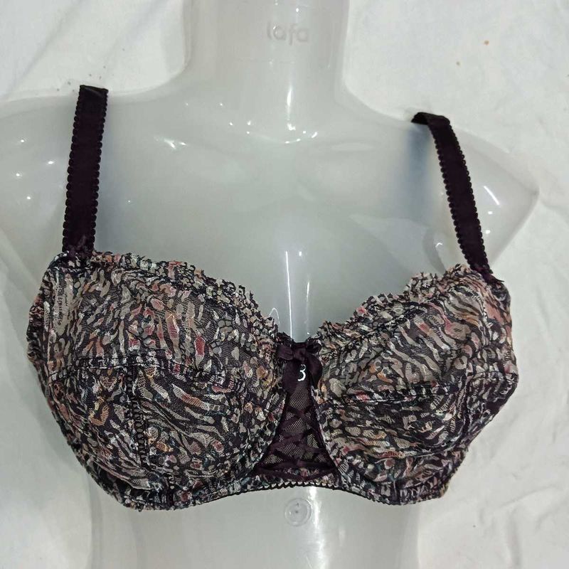 Sheer ⭐Animal Print Bra