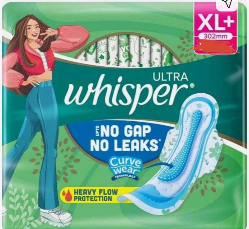 Whisper Ultra Pads XL+