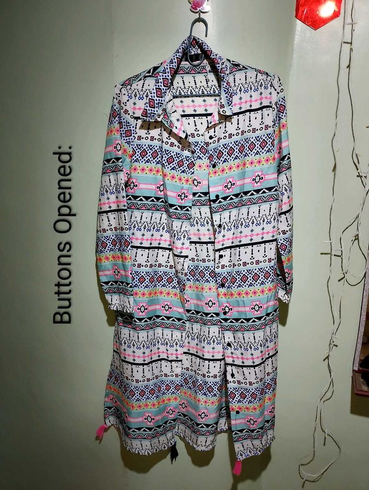 New -Kurta cum Long Shirt Tunic