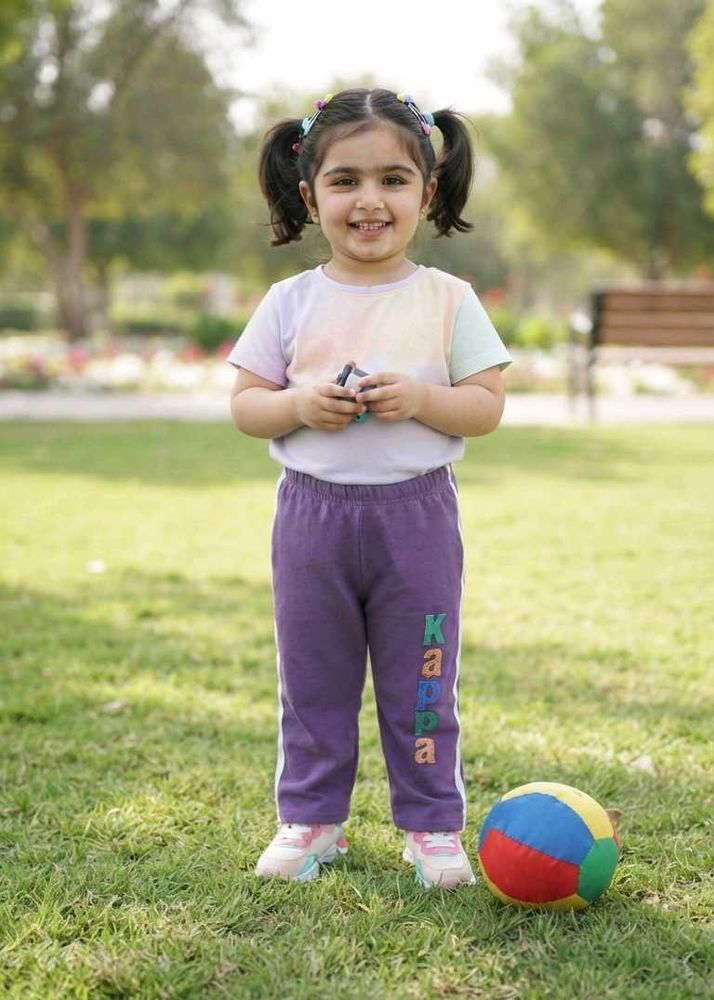 Purple Kids Pants