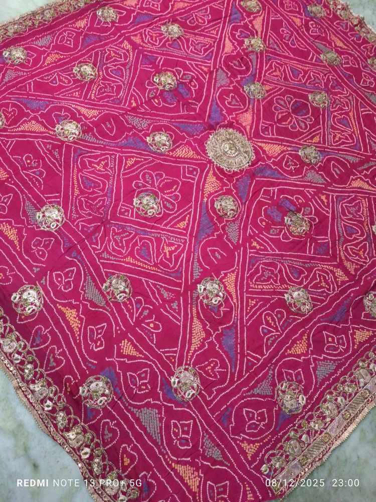 vintage Rajasthani Chunri Odhna