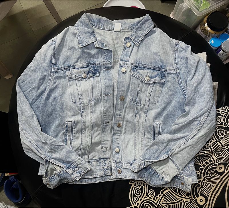 H&amp;M Oversized Denim Jacket