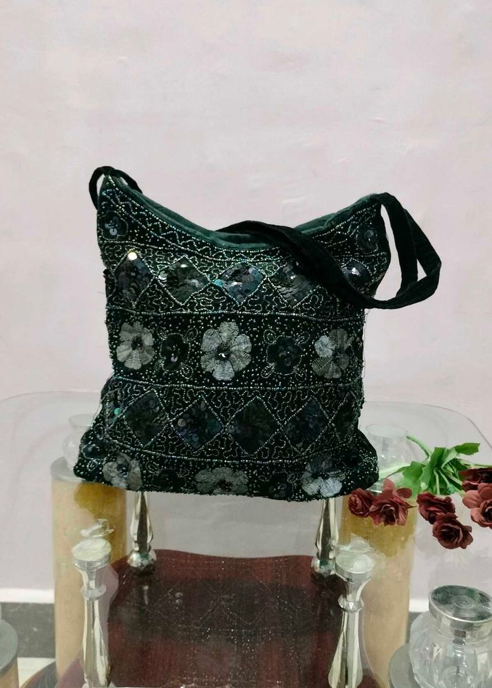 beaded Embellished clutch bag