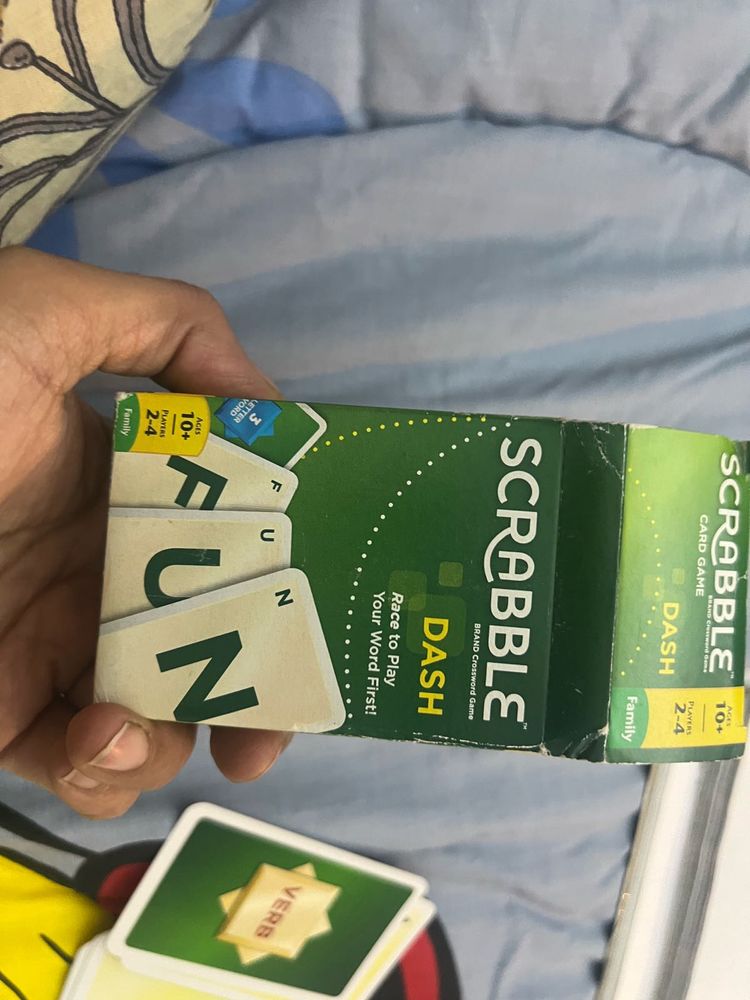 Scrabble Dash Card Game