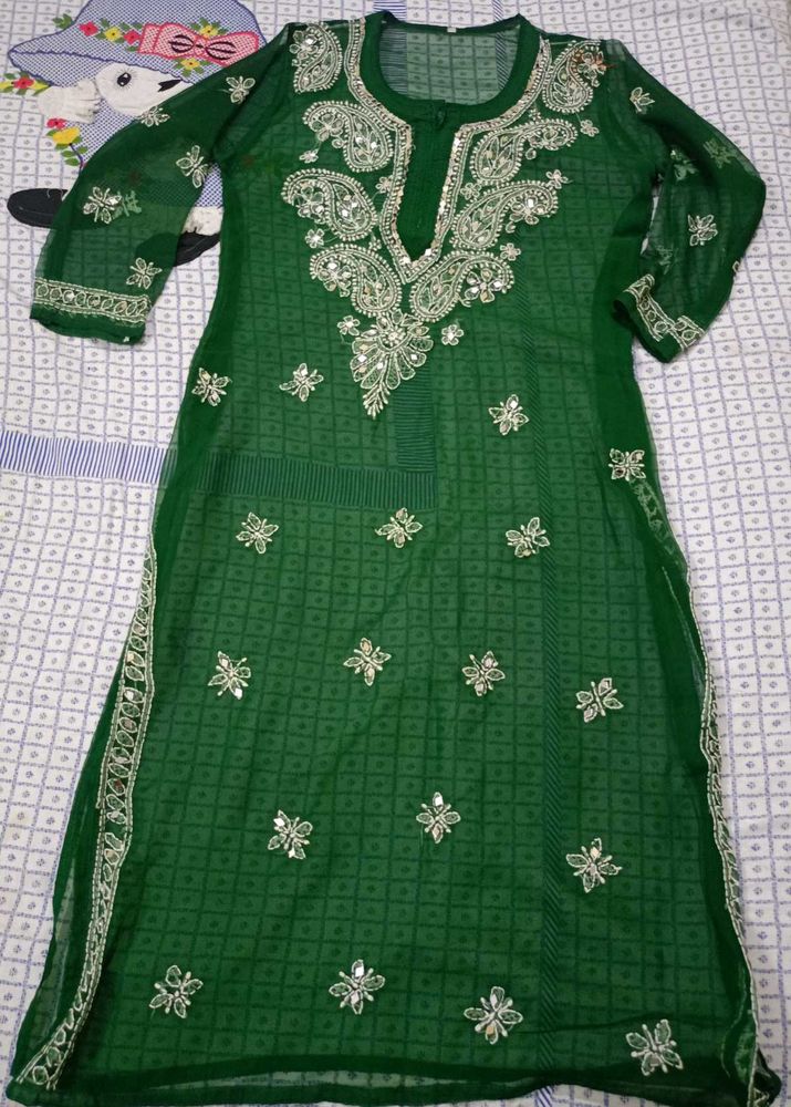 Elegant Green Kurta