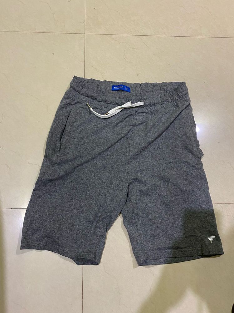 Men's Grey Casual Shorts