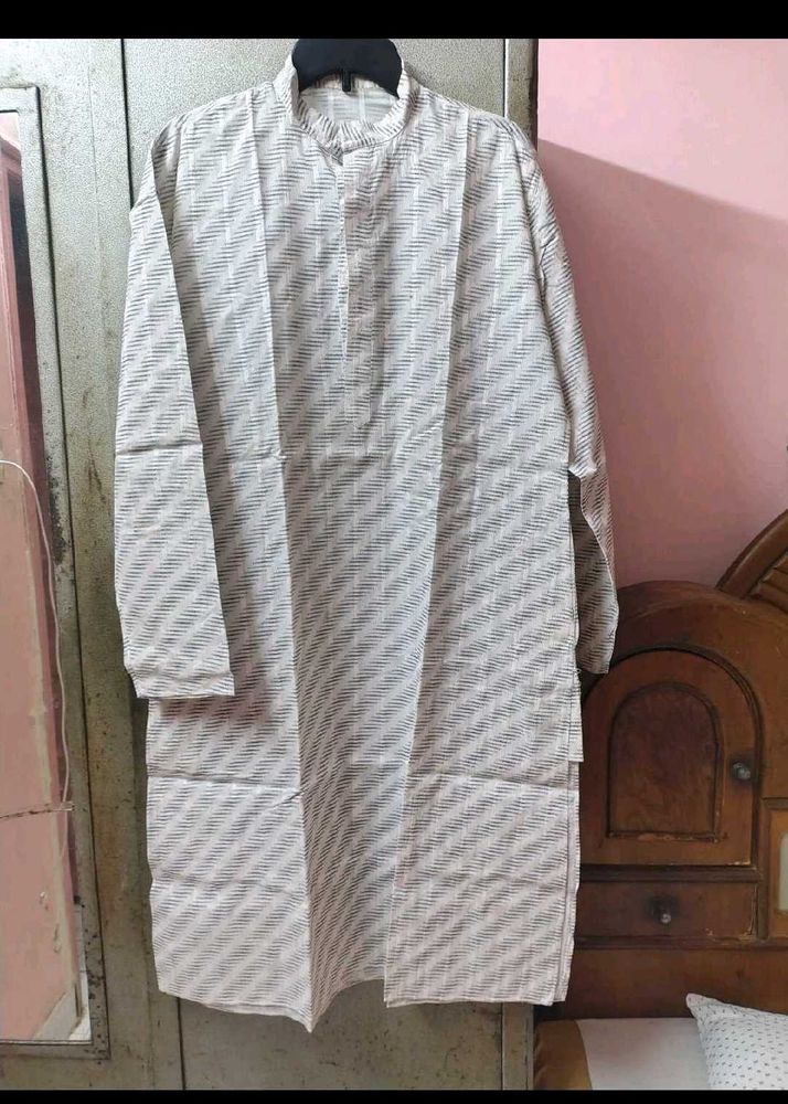 Men's Striped Kurta