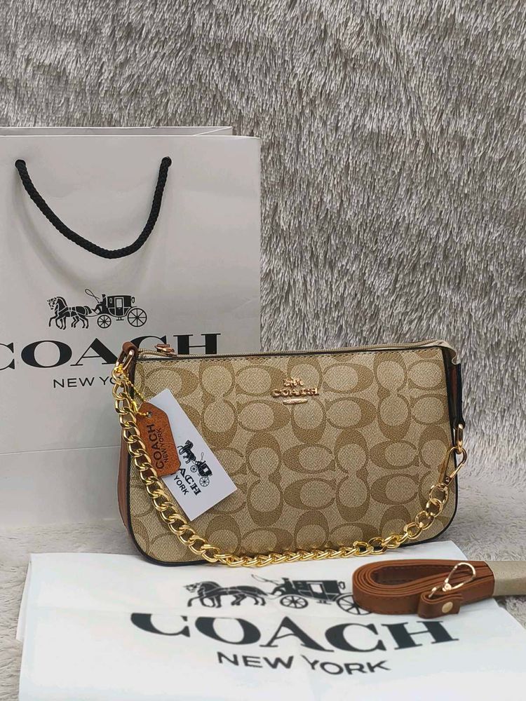 Coach Monogram Crossbody Bag
