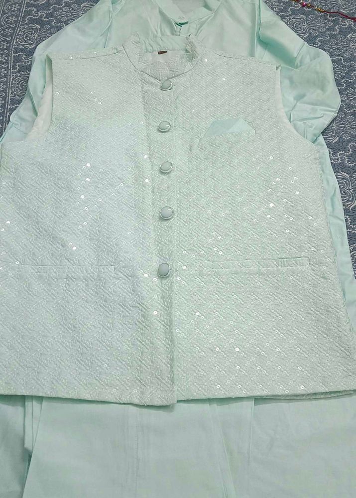 Classic Light Green Kurta