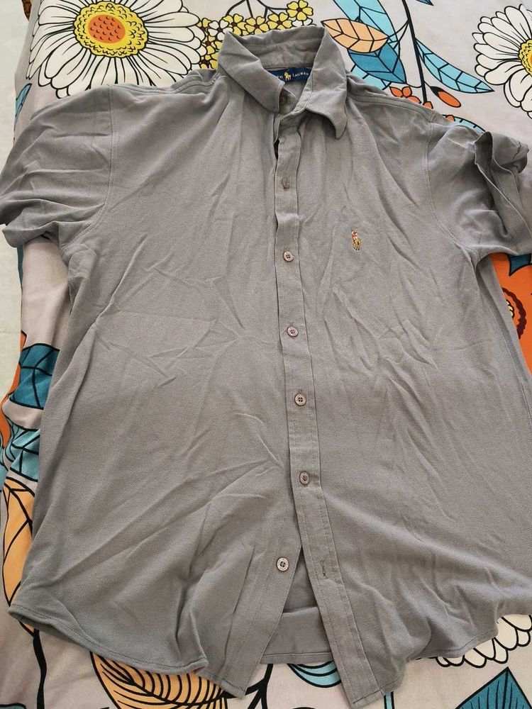 Polo Ralph Lauren Men's Grey Shirt