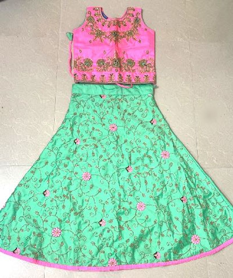 Embroidered Lehenga Choli Set
