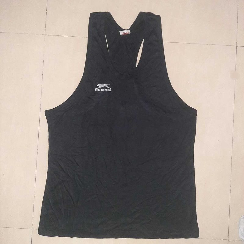 Men's Black Shiv-Naresh Tank Top
