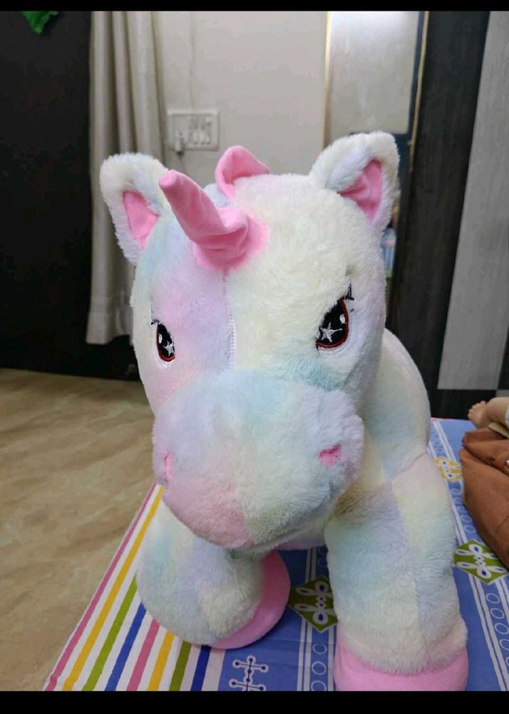 Rainbow Unicorn Plush Toy Big Size Never Used