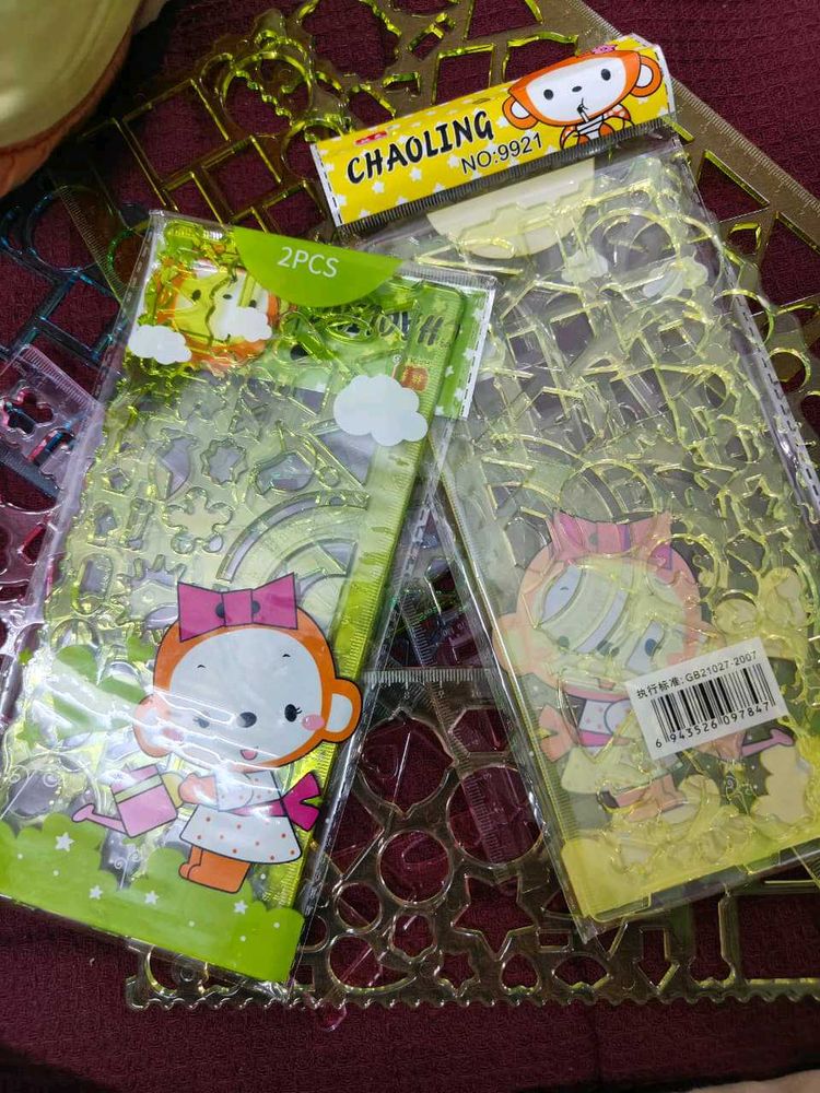 CHAOLING Stencil Set - Fun Designs