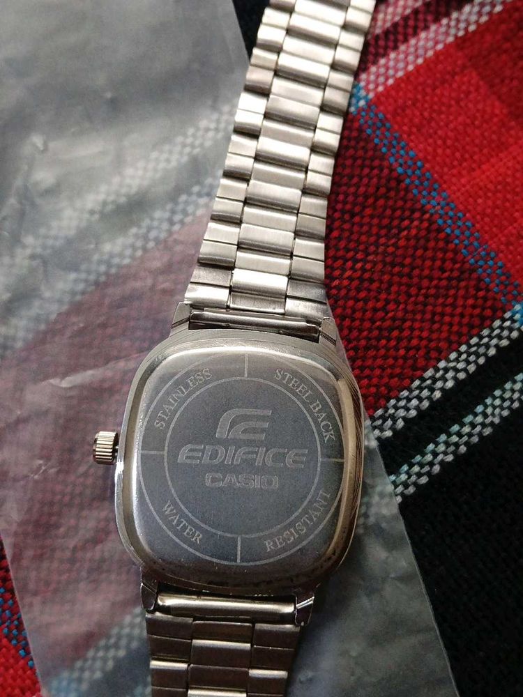 Edifice Casio Stainless Steel Watch