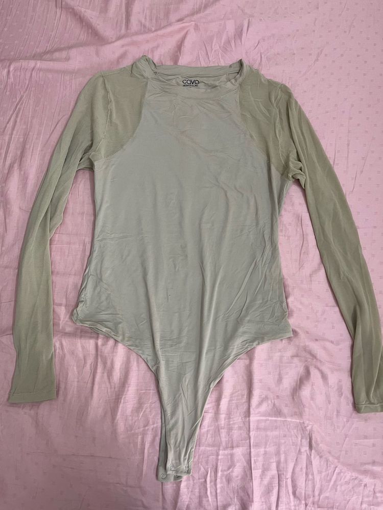 Cava Athleisure Elegant Long Sleeve Bodysuit