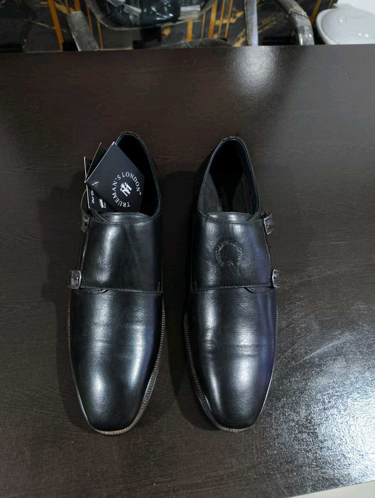 Double Monk..Pure Leather shoes