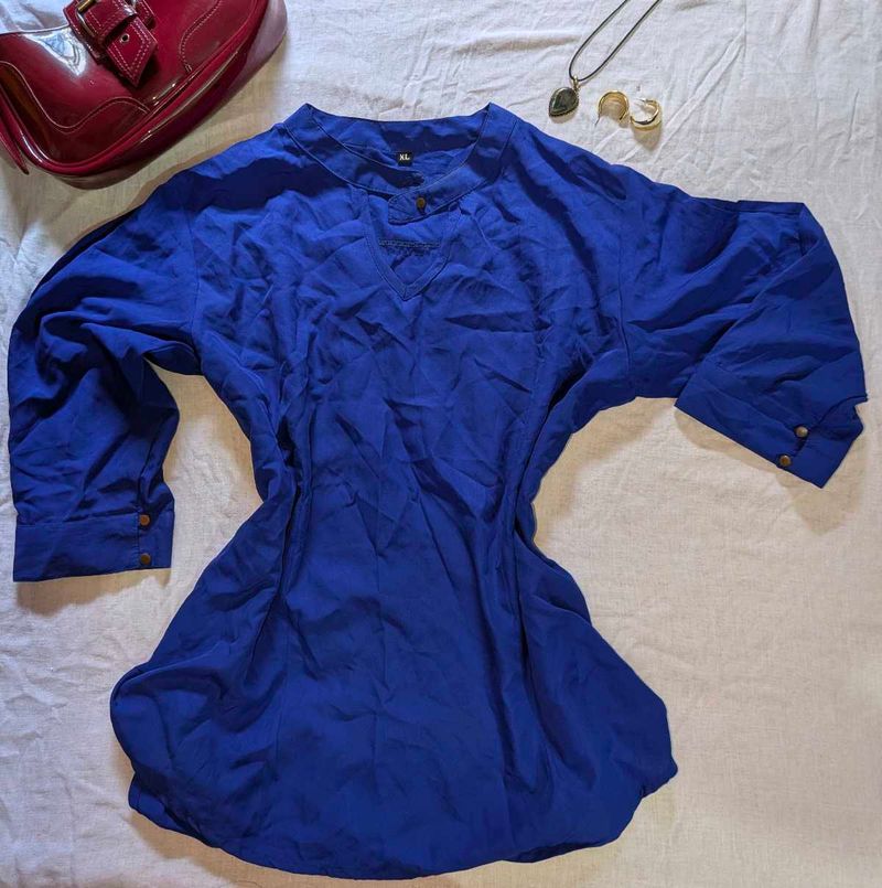 Vibrant Royal Blue Top