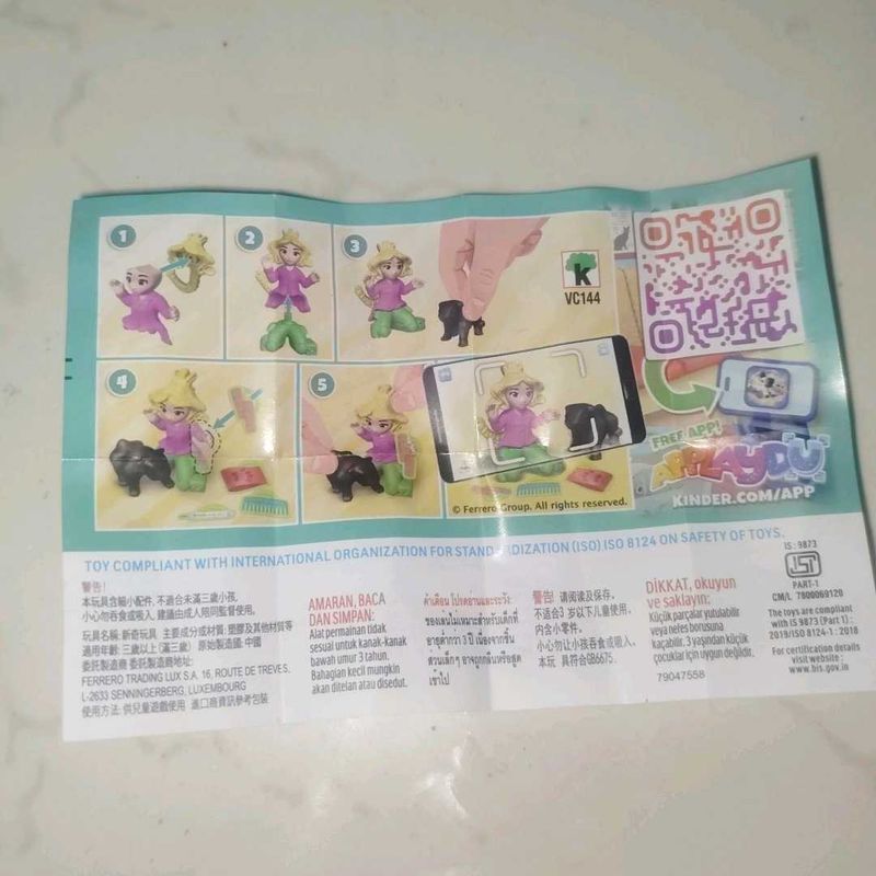 Kinder Surprise Toy Instructions
