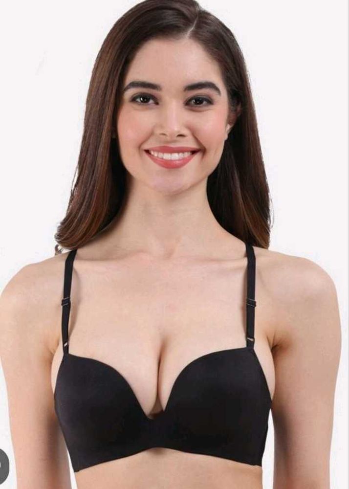 Black Padded Bra