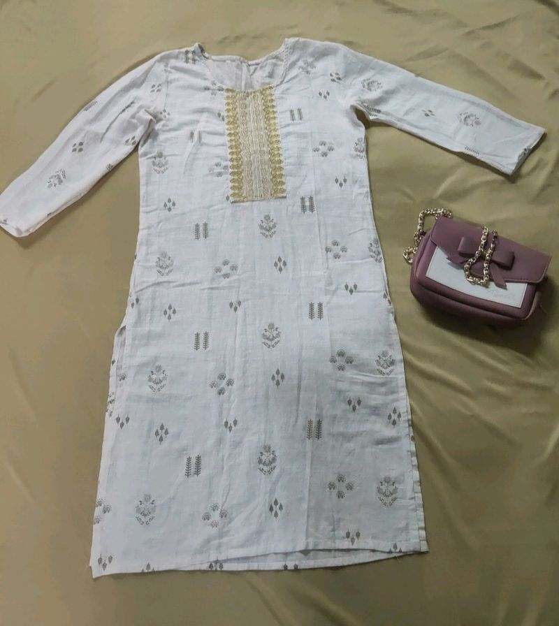Women Straight Cotton Kurta