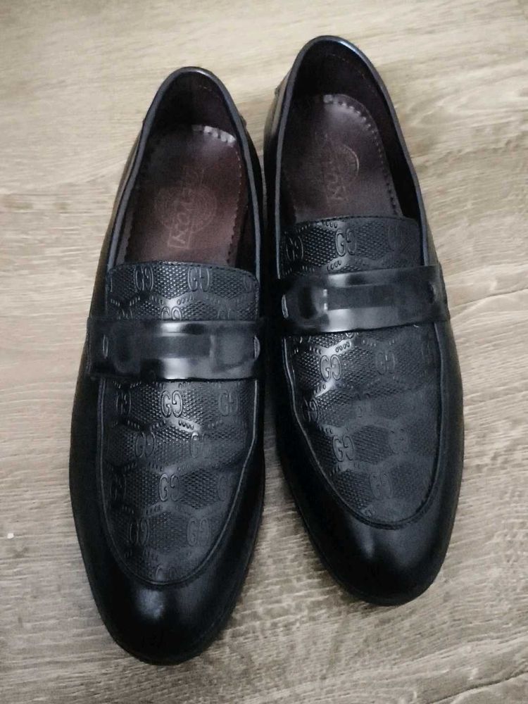 Men's Black Designer Loafers