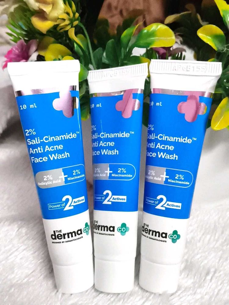 The Derma Co. Anti Acne Face Wash pack of 3