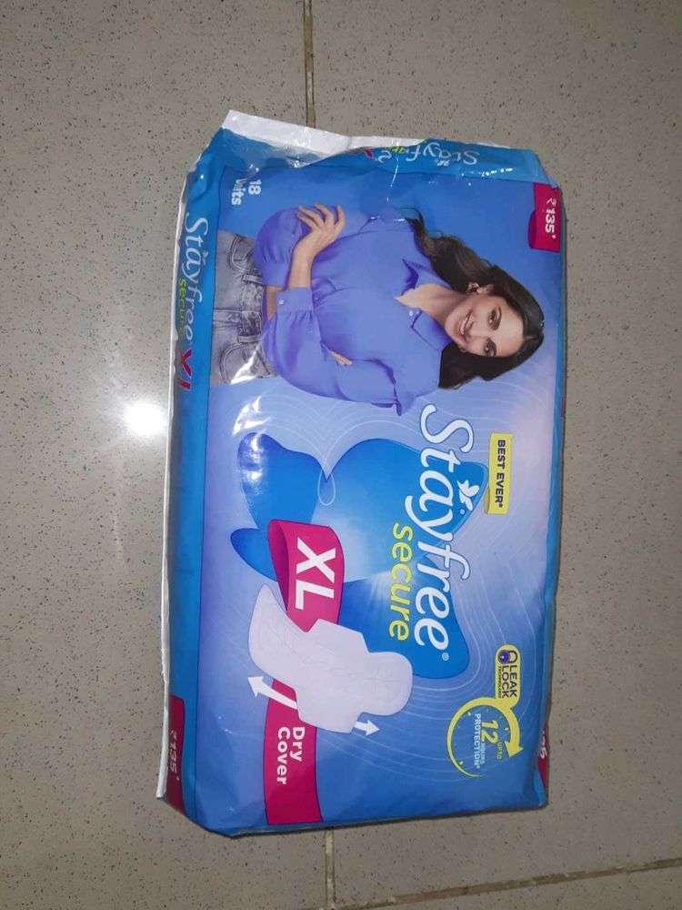 Stayfree Xl Pads Dry Cover 18 Units