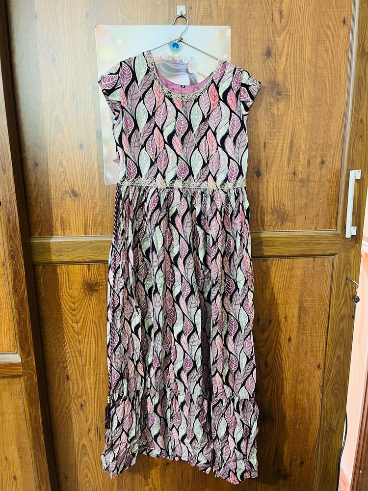 Ethnic long gown new