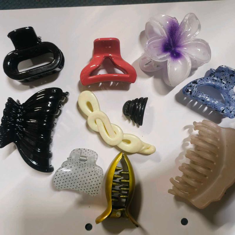 Assorted Hair Claw Clips &amp; Pins