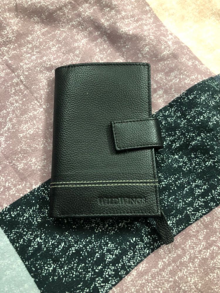 Classic Black Leather Wallet