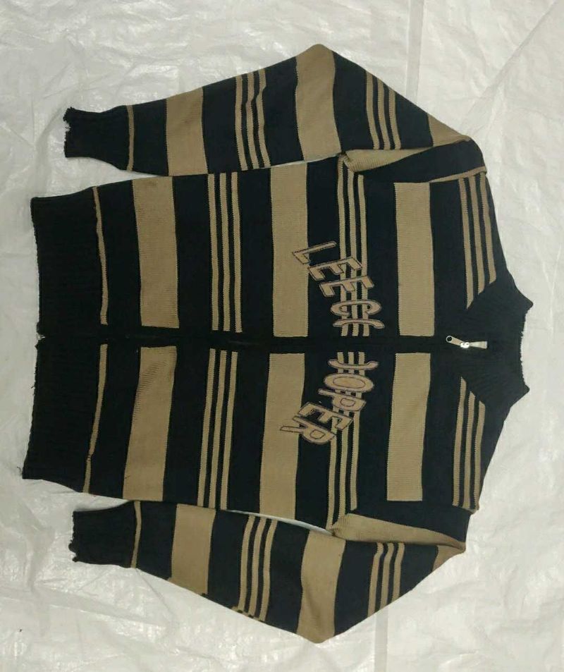 Striped Knit Jacket