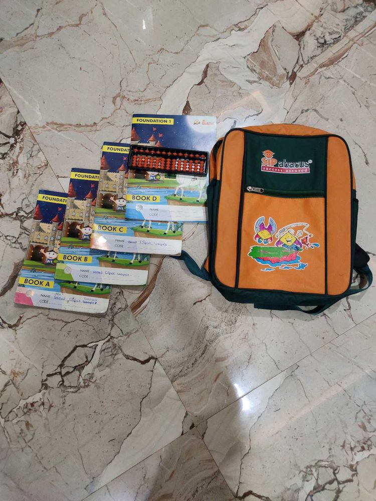 Bagpack with Abacus Learning Kit
