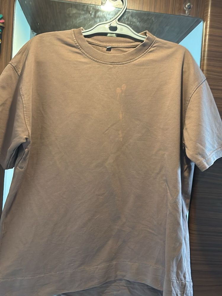 Oversized Brown T-Shirt
