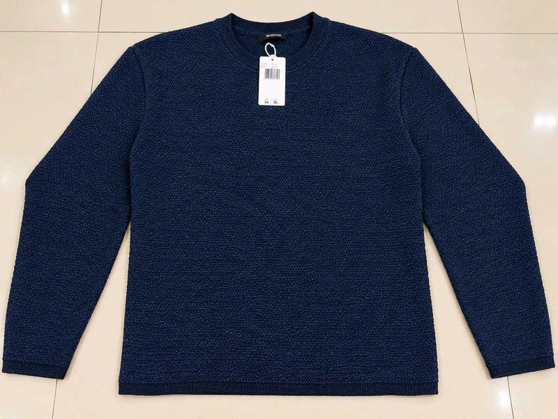 Men's Textured Knit Sweater