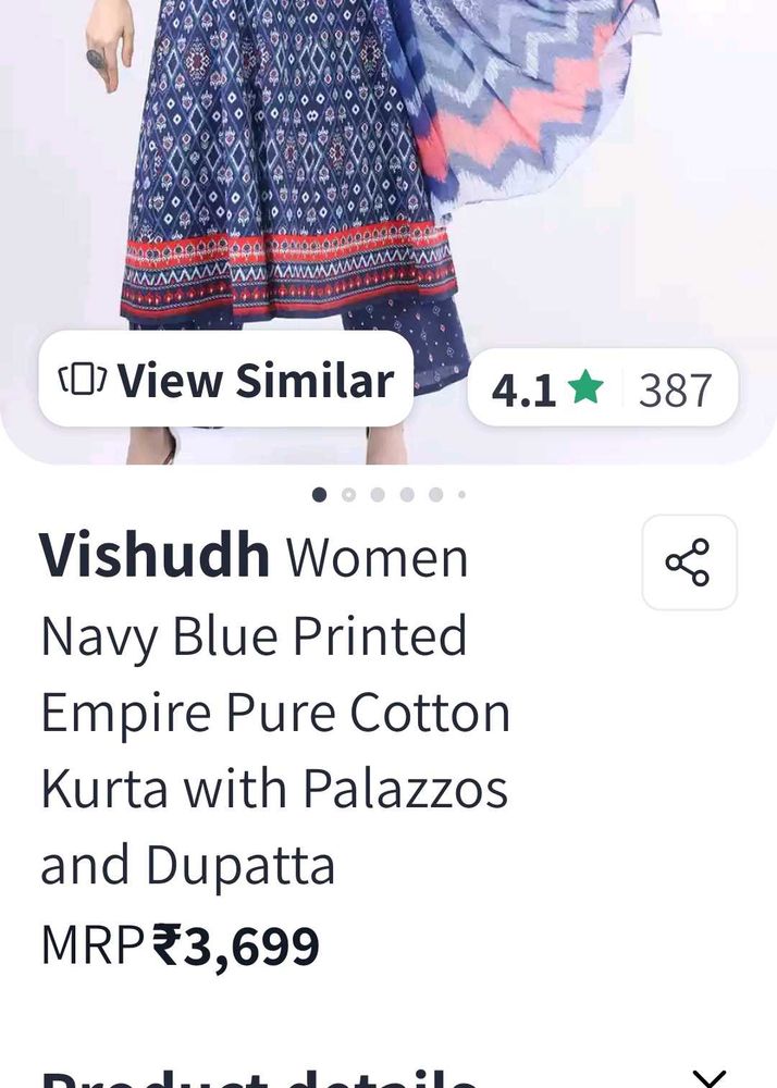 Vishudh Kurta with Palazzos